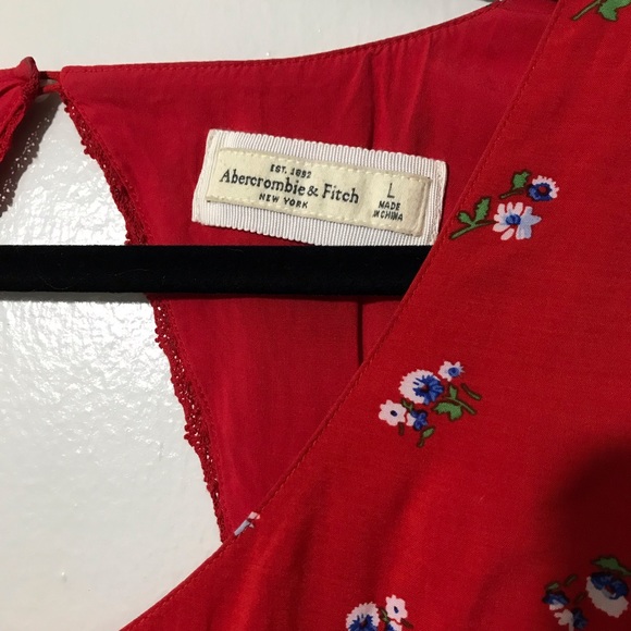 Abercrombie & Fitch Floral Open Back Mini Dress - Picture 2 of 5